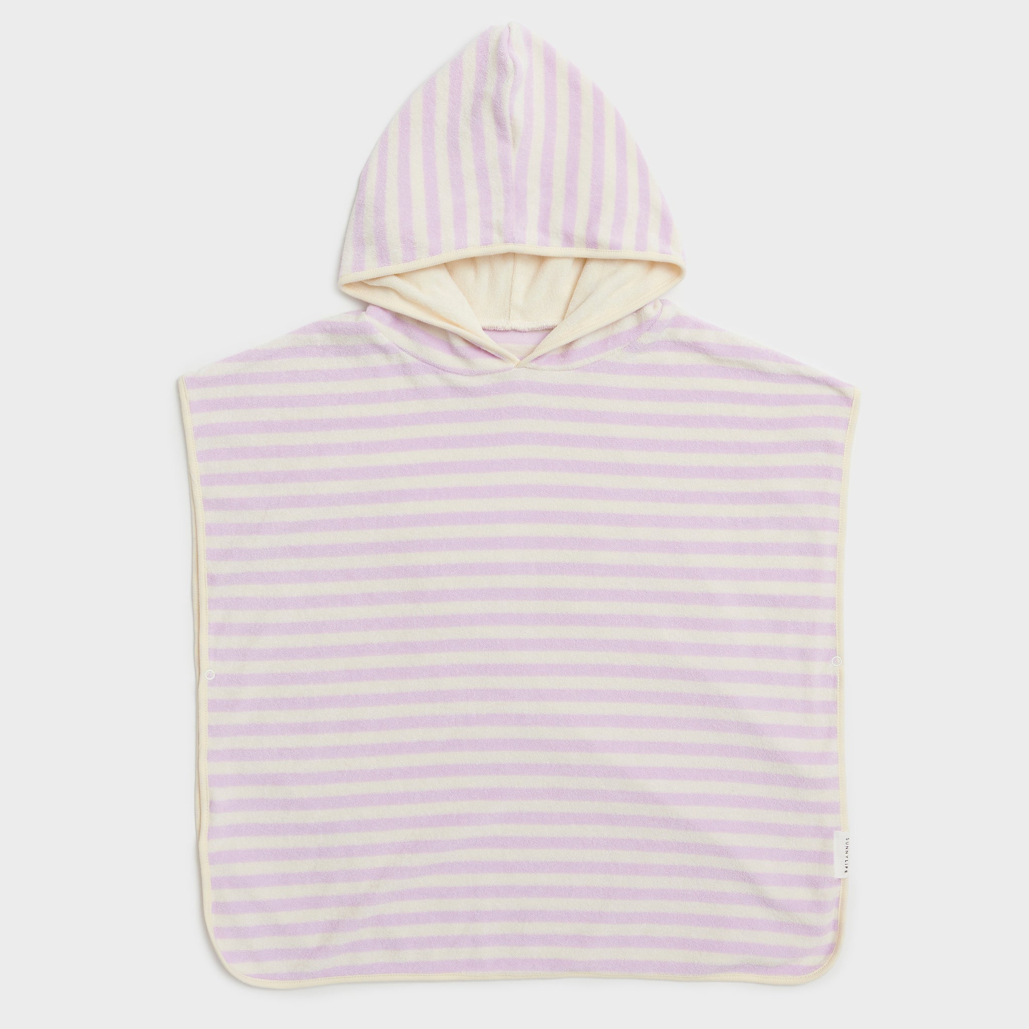 Toalla con capucha Princesa Cisne - Lila