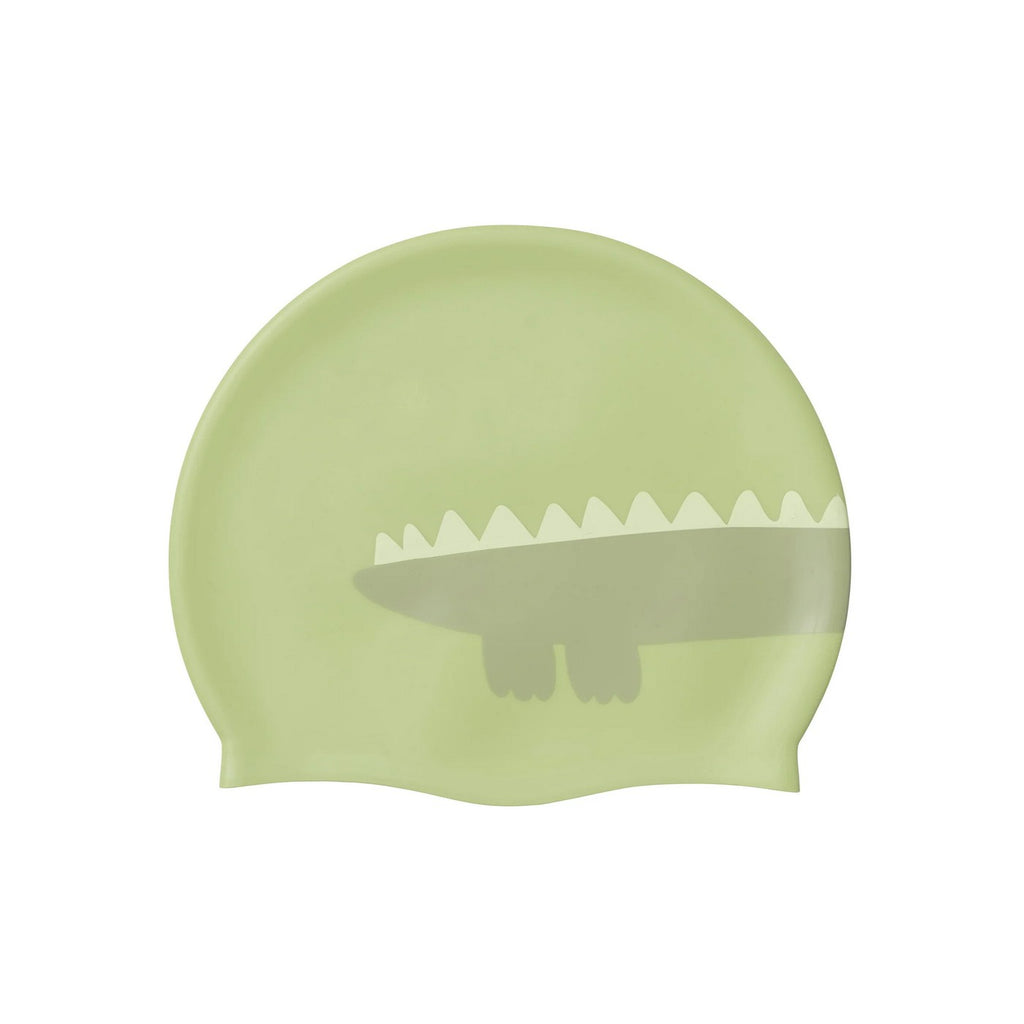 Gorro de natación infantil Cookie The Crocodile - Light Khaki