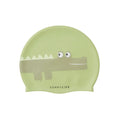 Gorro de natación infantil Cookie The Crocodile - Light Khaki