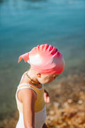 Gorro de natación infantil Melody La Sirenita Rosa