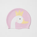 Swan Princess Children's Swim Cap - Multicolor