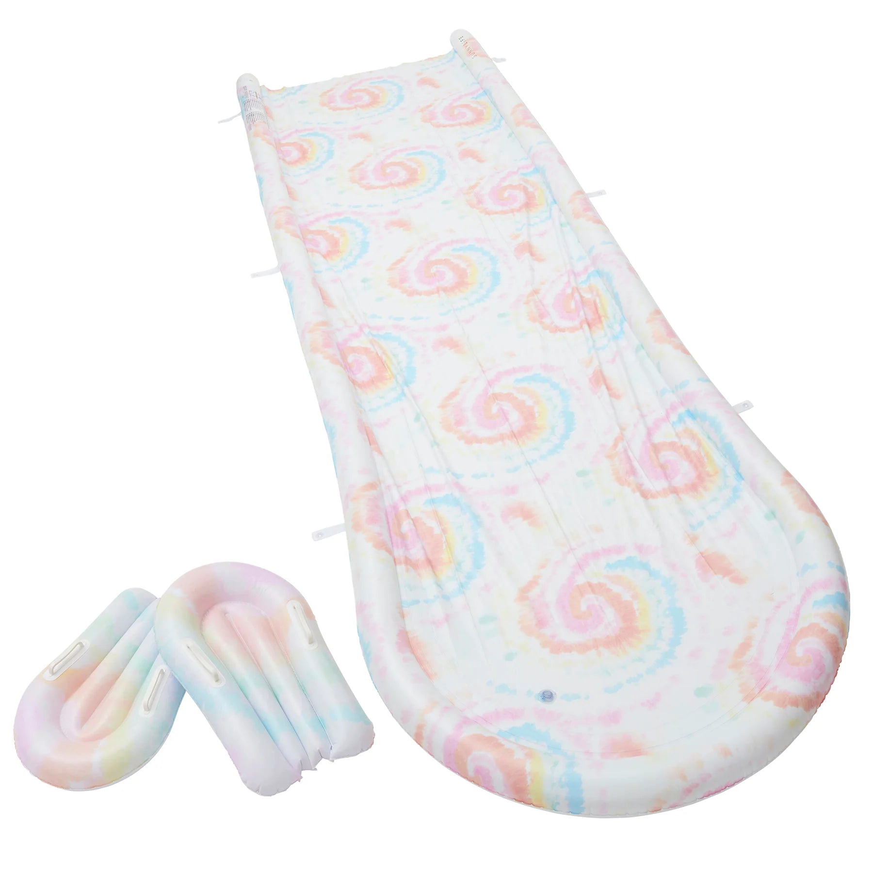 Juego De Tablas Deslizantes - Slide Y Bodyboard - Tie-Dye