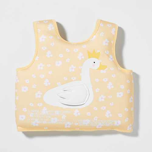 Swan Princess Swimming Vest - Buttercup