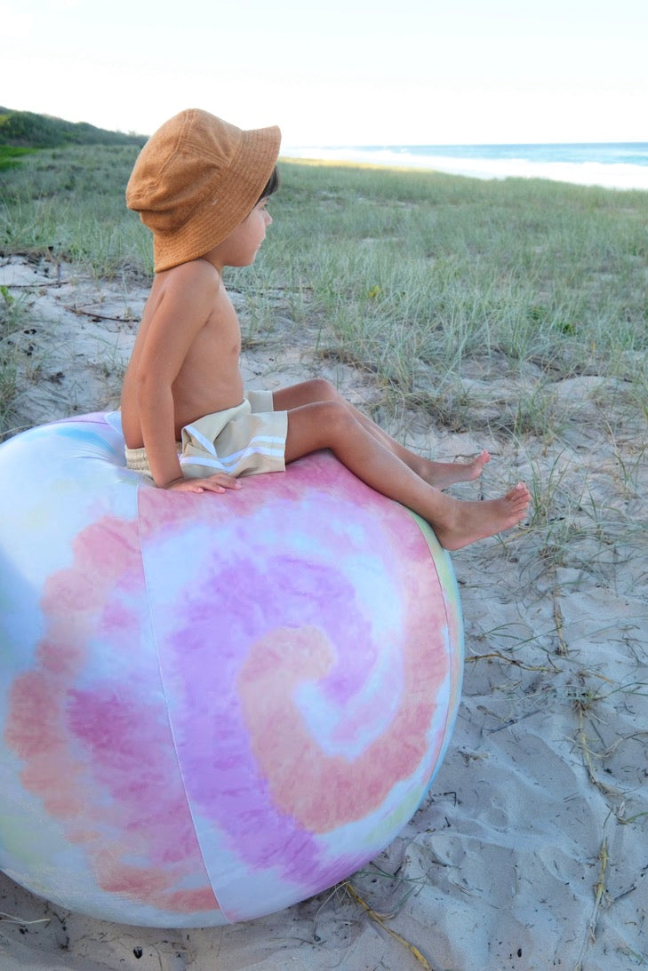 Pelota de playa inflable gigante - Tie Dye