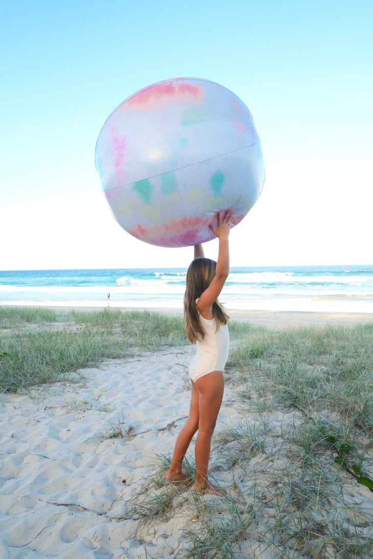 Pelota de playa inflable gigante - Tie Dye