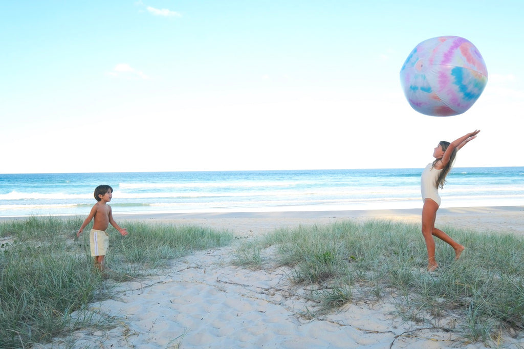 Pelota de playa inflable gigante - Tie Dye
