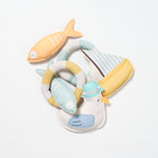 Juego de 6 figuras de Sid la gaviota de Dive Buddies