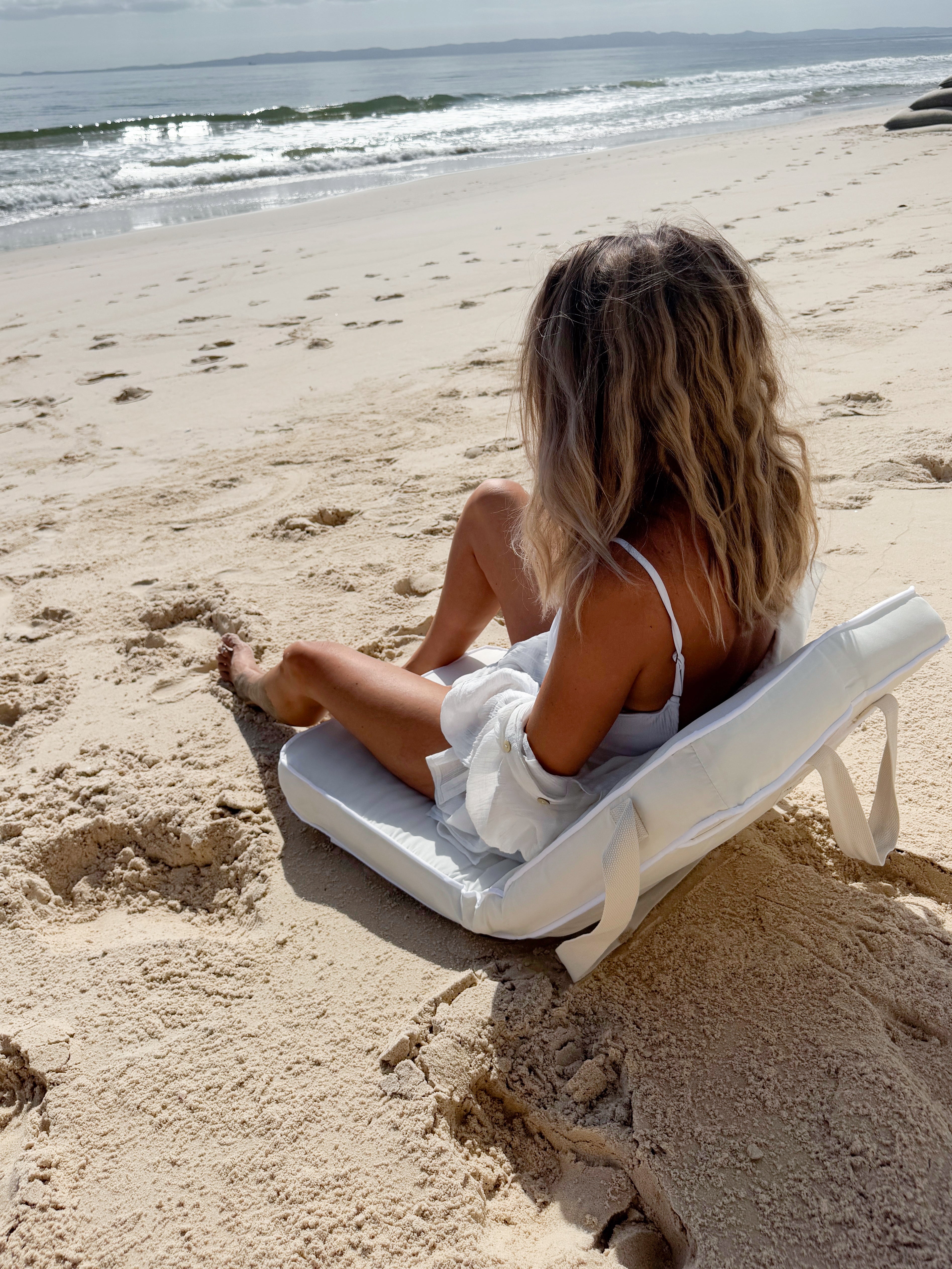 Chaise Pliante Portable Casa Cream