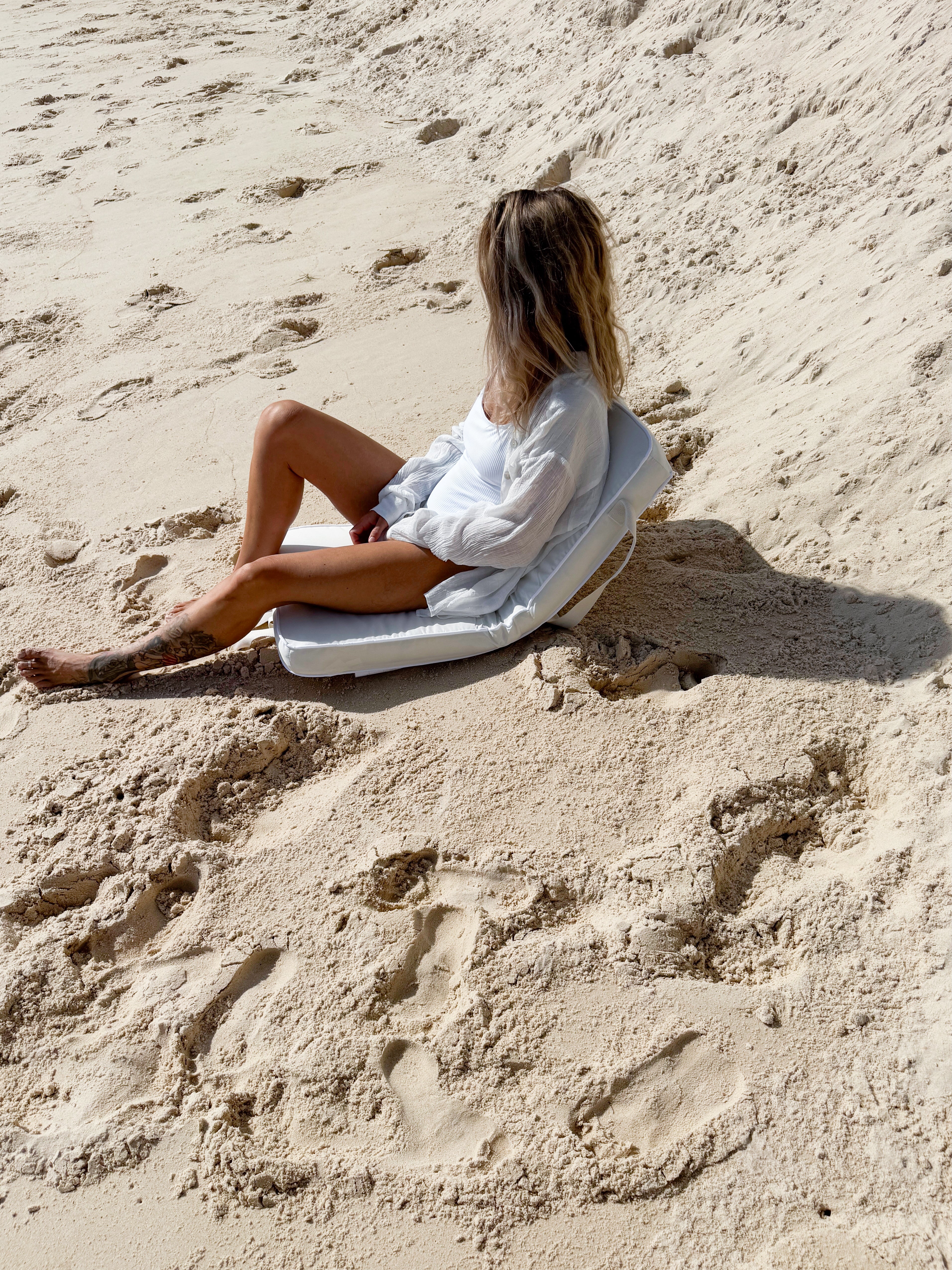 Chaise Pliante Portable Casa Cream