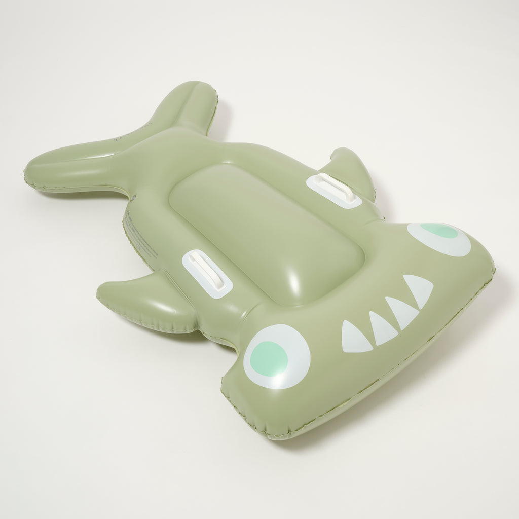 Flotador Infantil Salty The Shark Caqui