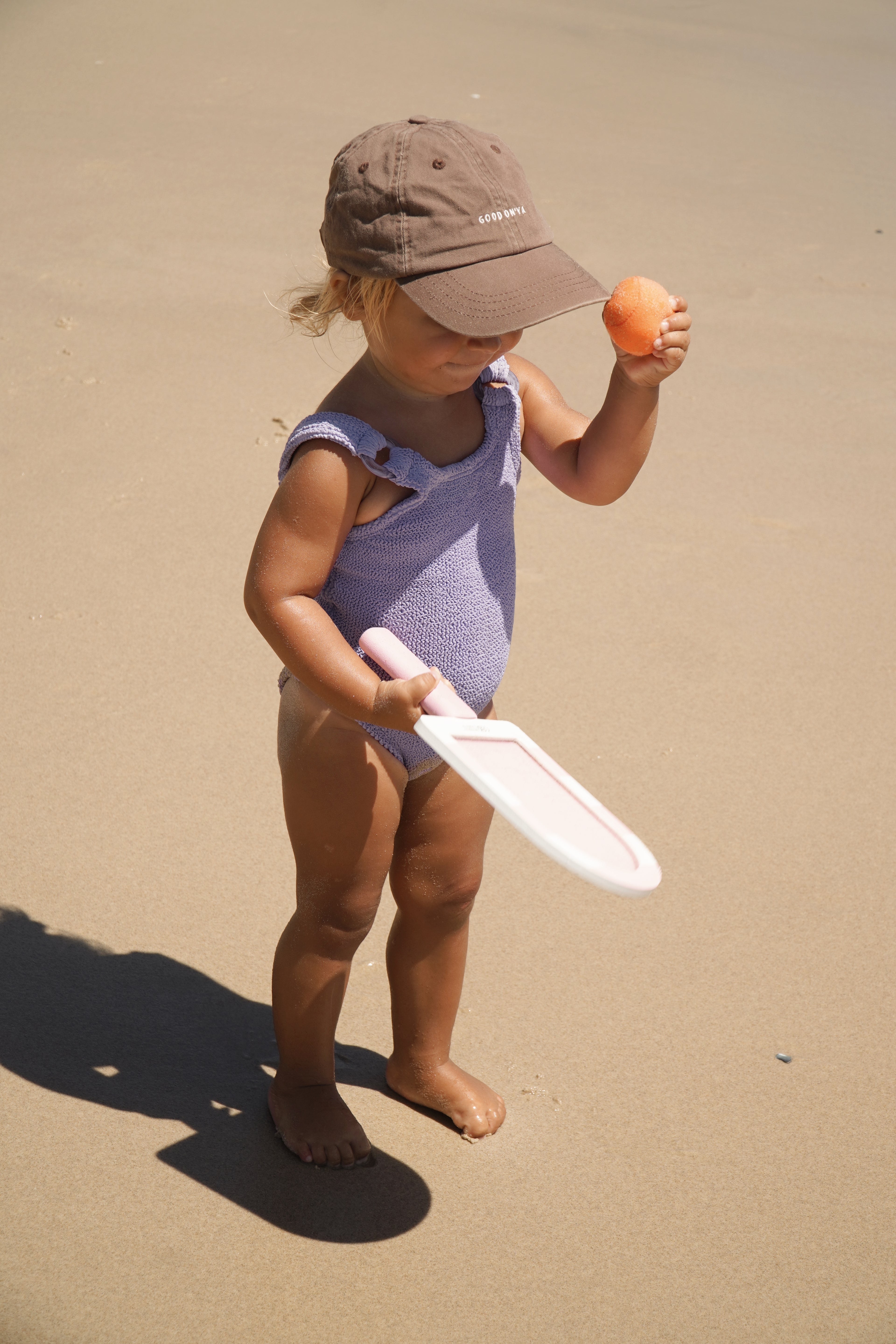 Raquettes De Plage A Scratch - Barbe A Papa/Cerises