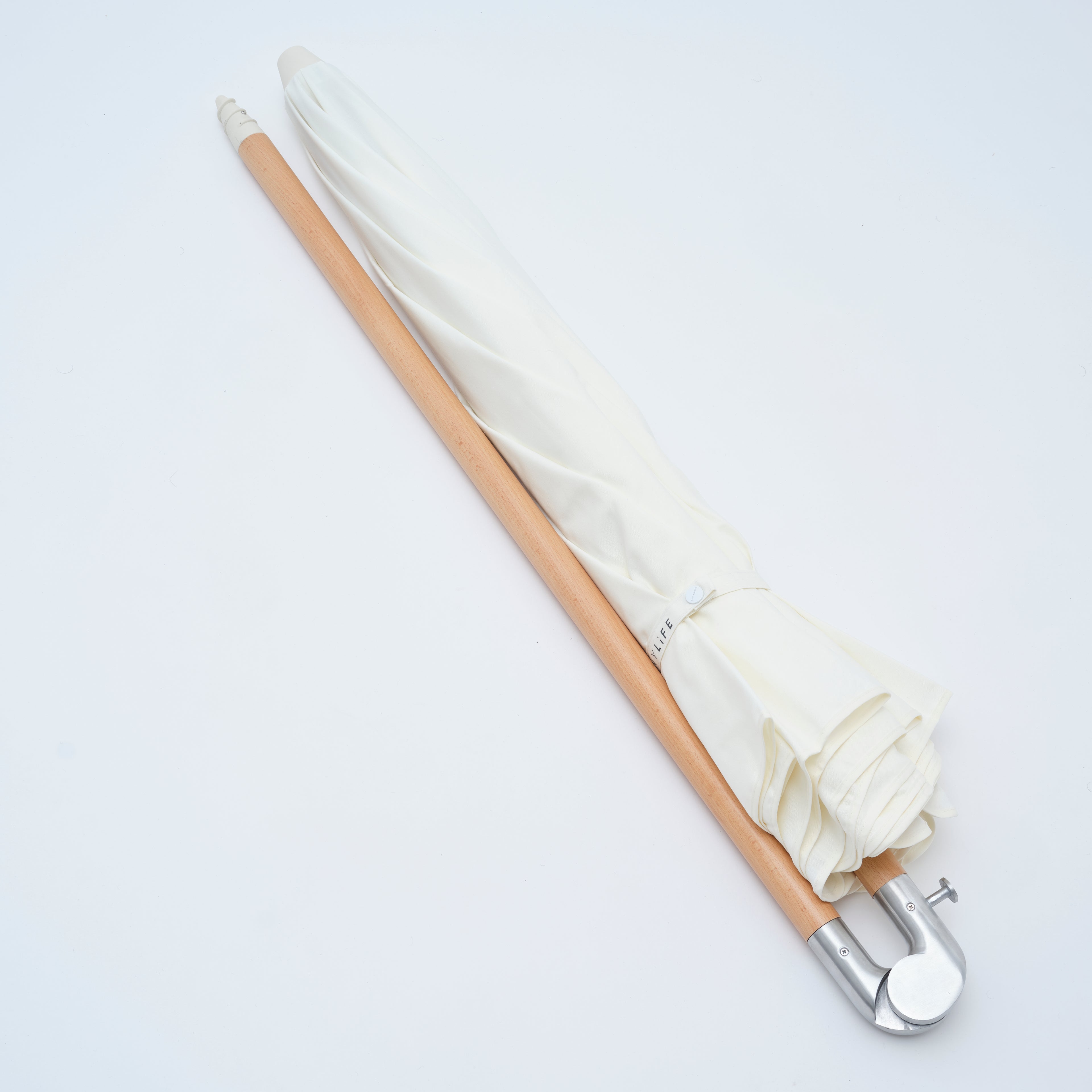 Parasol De Plage De Luxe - Crème
