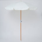 Parasol De Plage De Luxe - Crème
