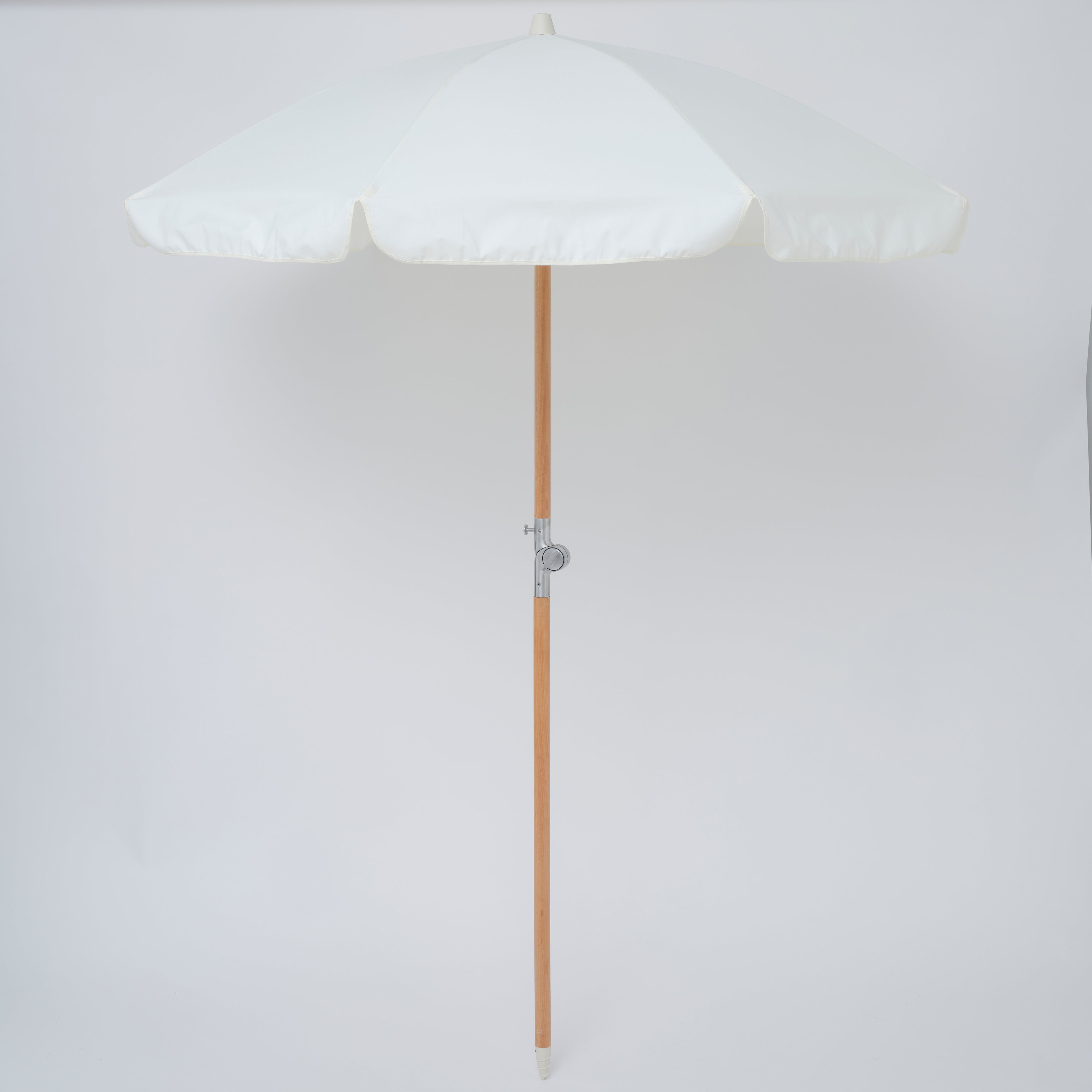 Parasol De Plage De Luxe - Crème