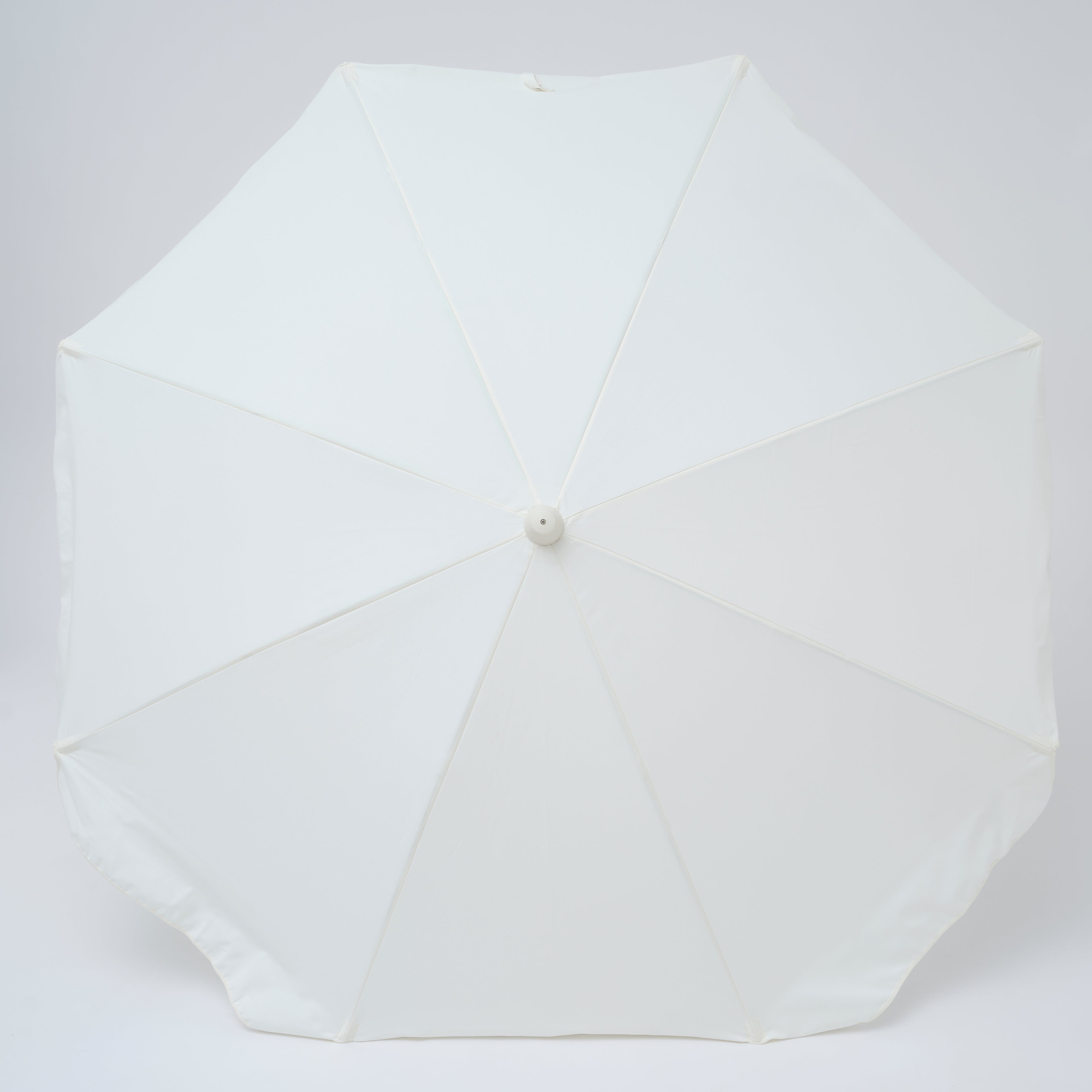 Parasol De Plage De Luxe - Crème