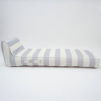 Chaise Longue Lazy Days - Rayures Bleues
