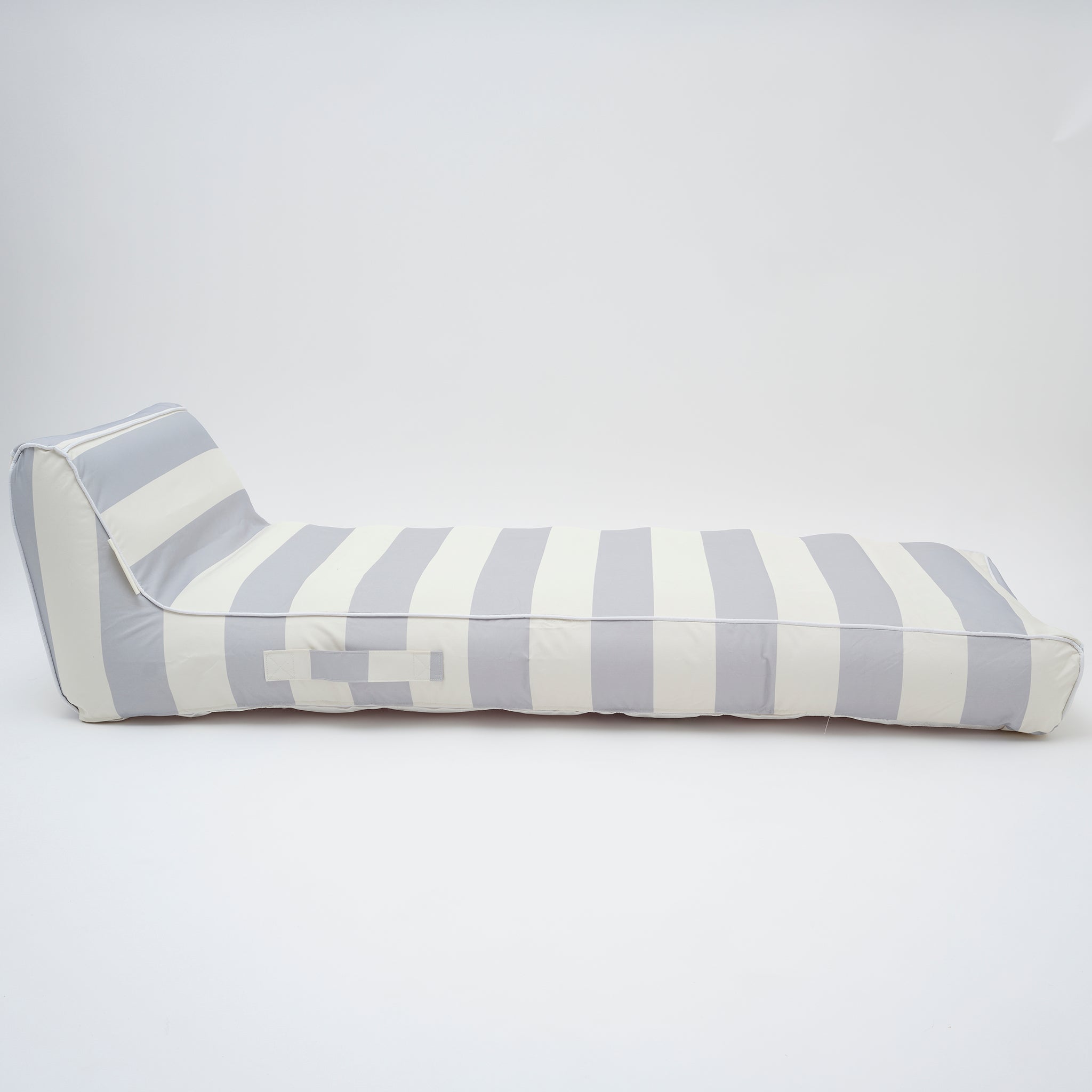 Chaise Longue Lazy Days - Rayures Bleues