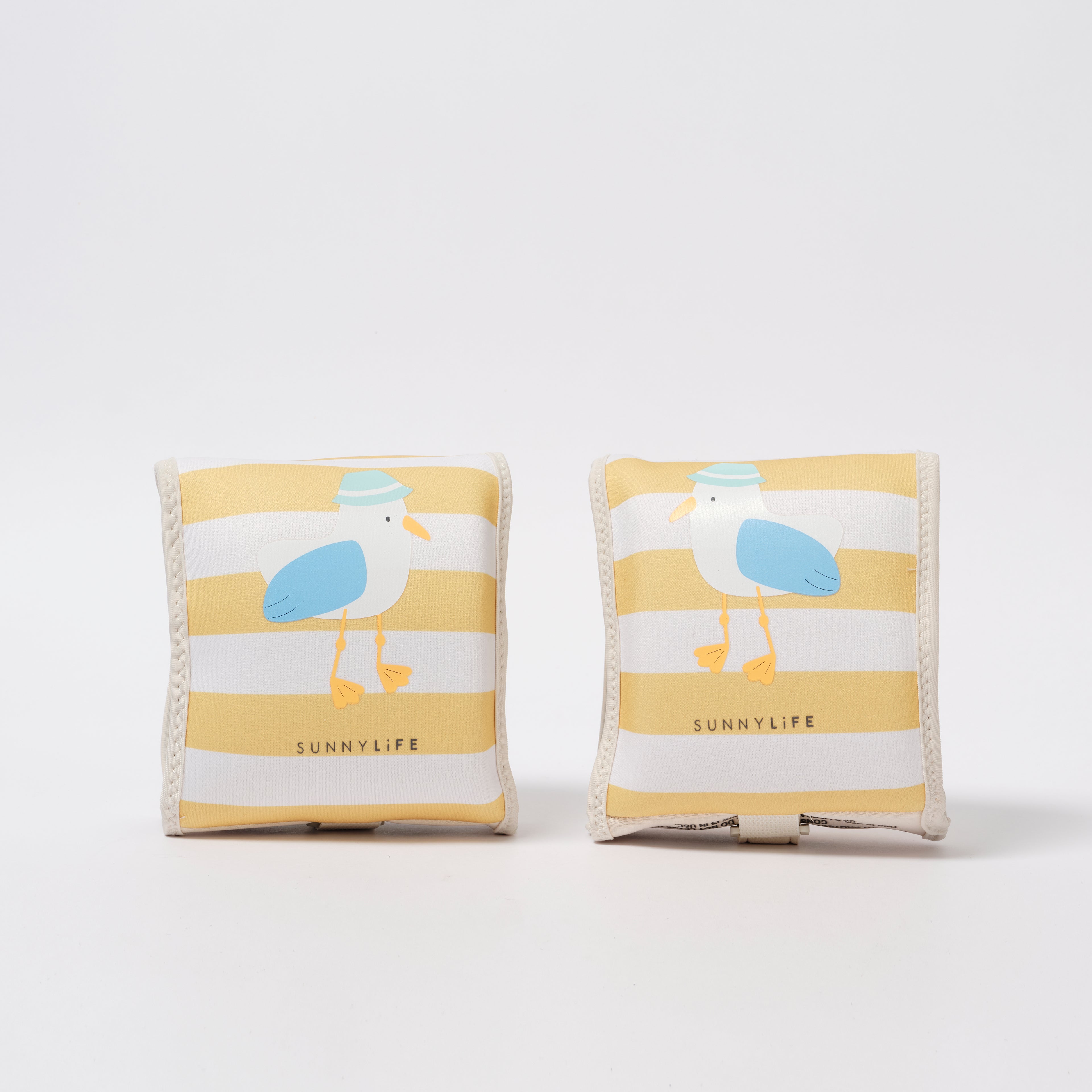 Brassards Sid La Mouette - Rayures Moutarde