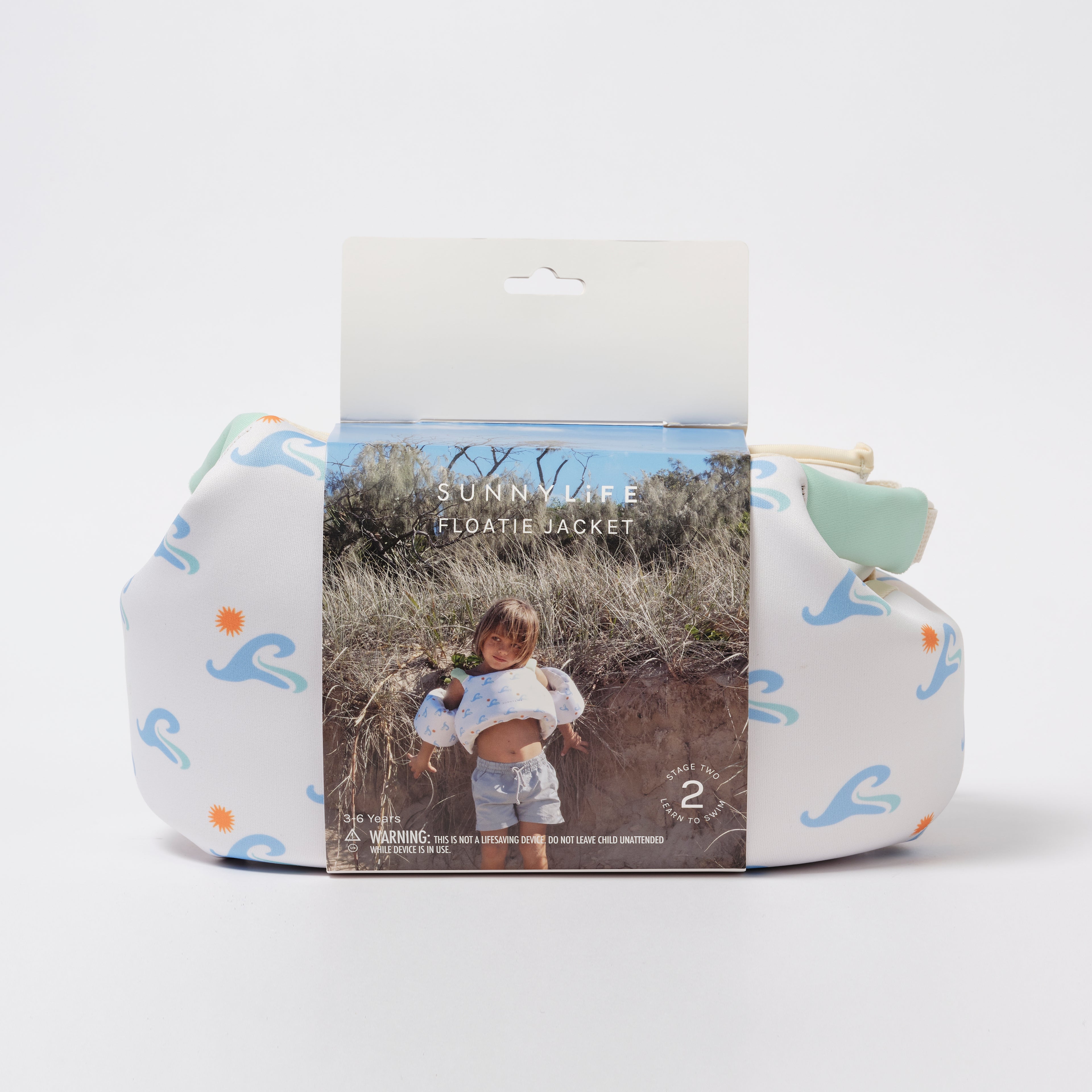 Chaleco flotante Sid The Seagull - Blue Wave