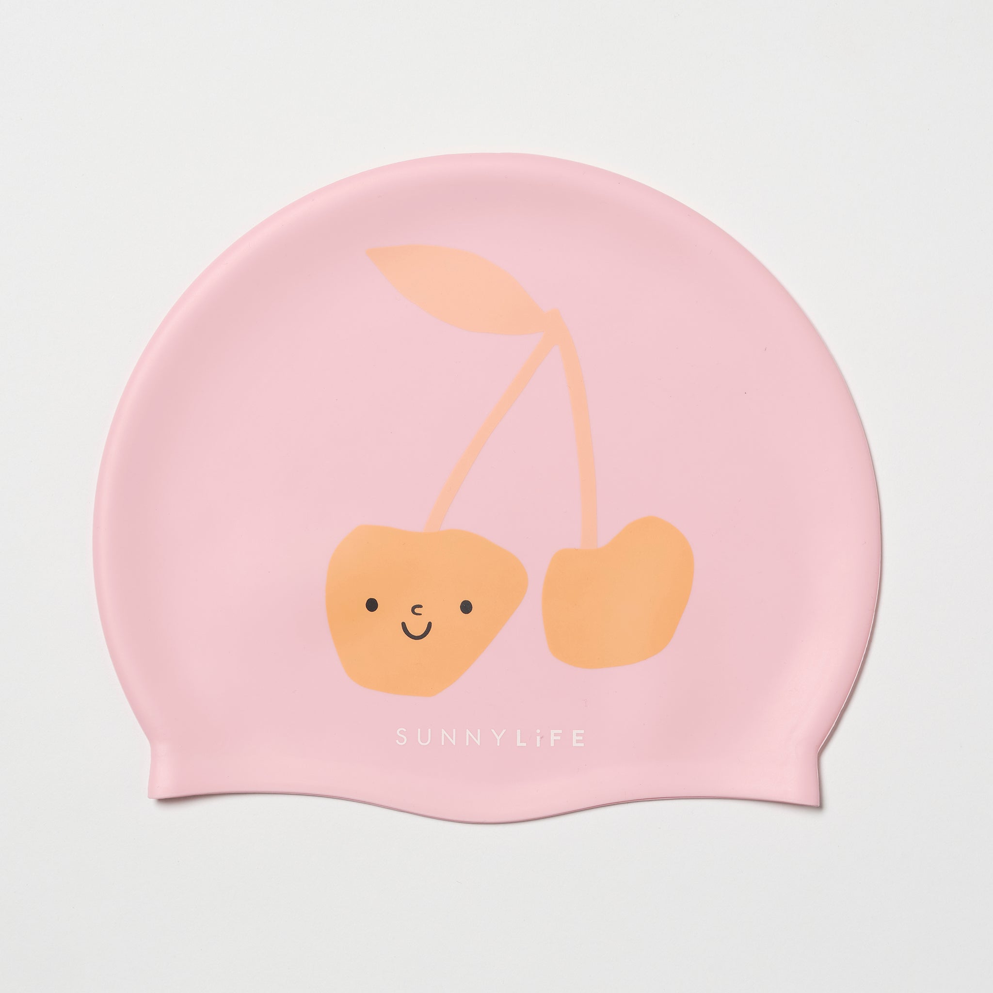 Gorro de Natación Infantil Cotton Candy Cereza