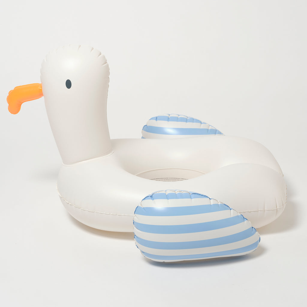 Sammy The Seagull Children's Buoy With Blue Stripes