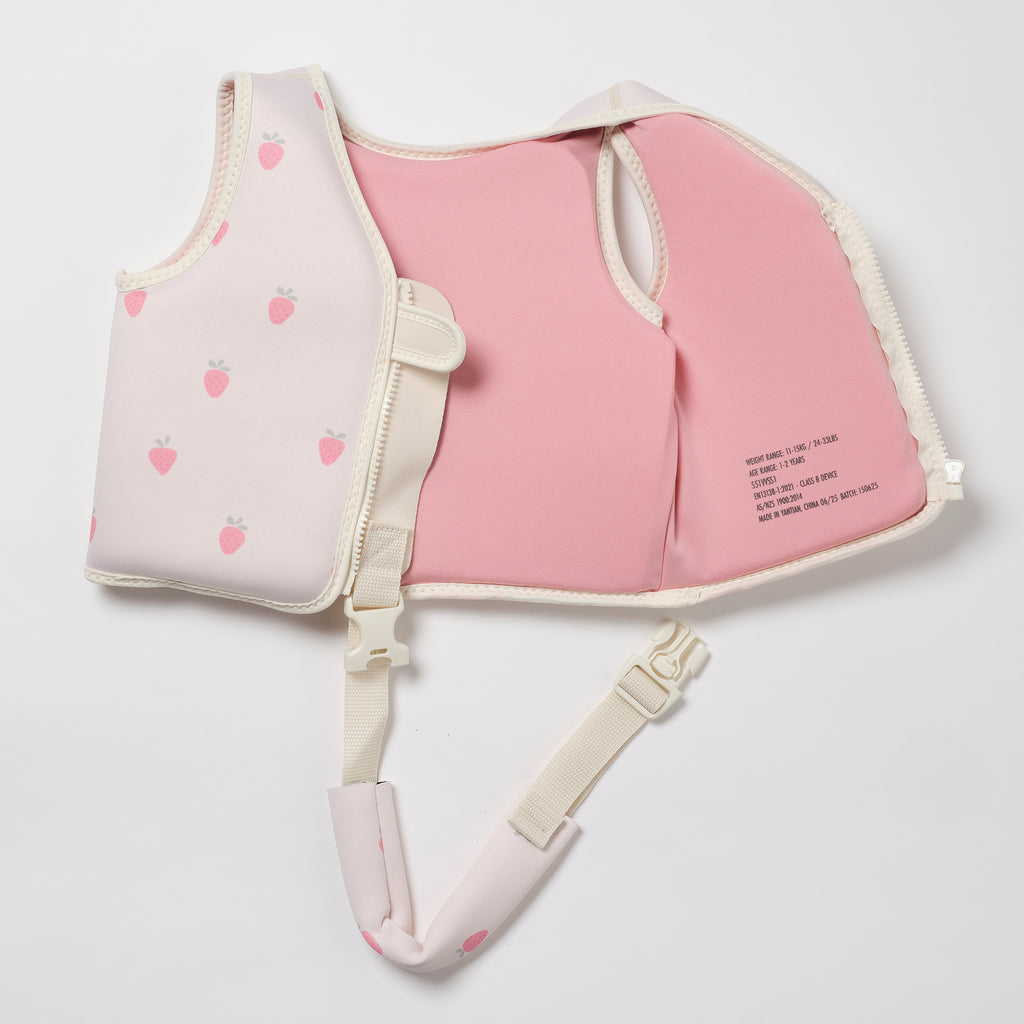 Chaleco de natación para niños 1-2 años Strawberry Sun