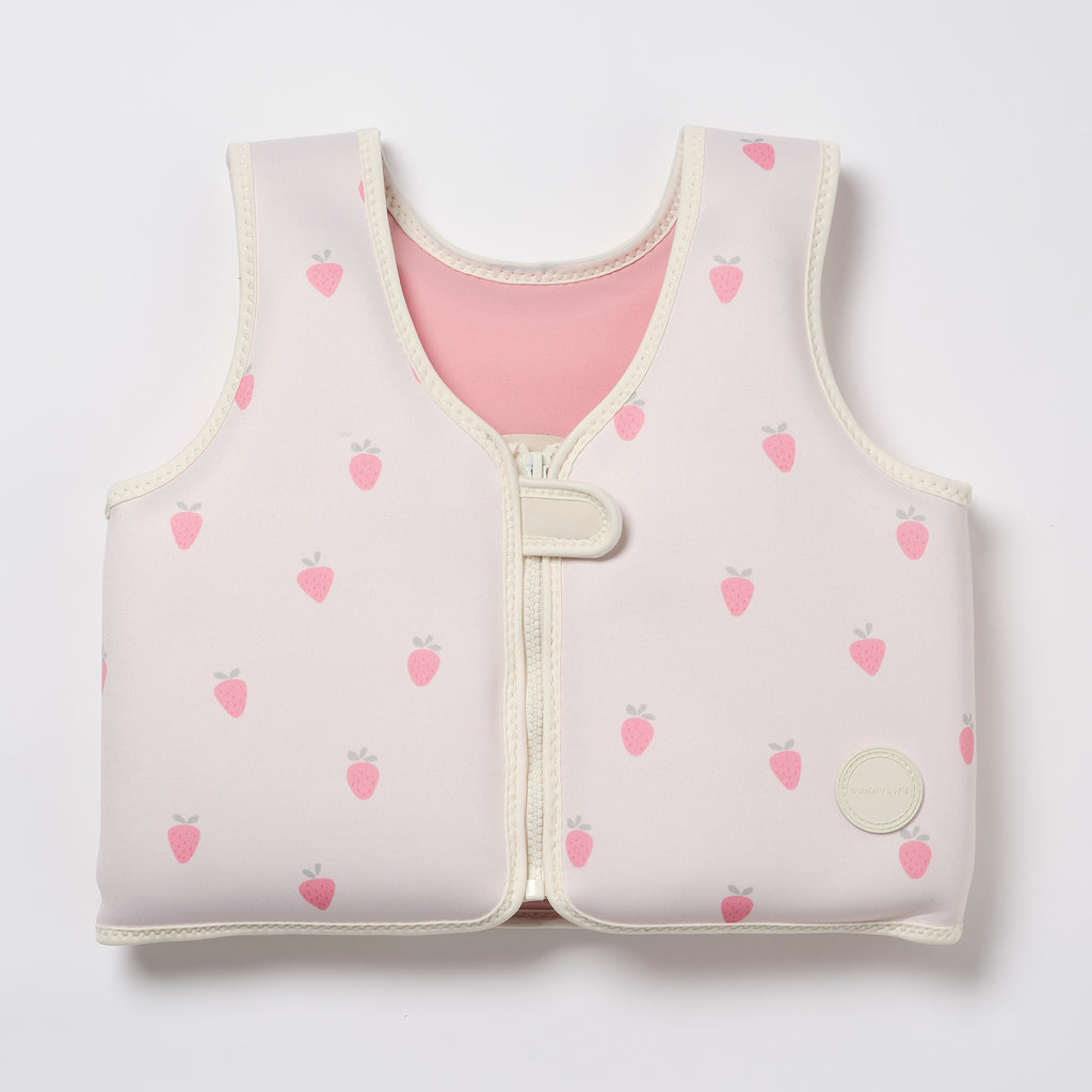 Chaleco de natación infantil 3-6 años Strawberry Sun