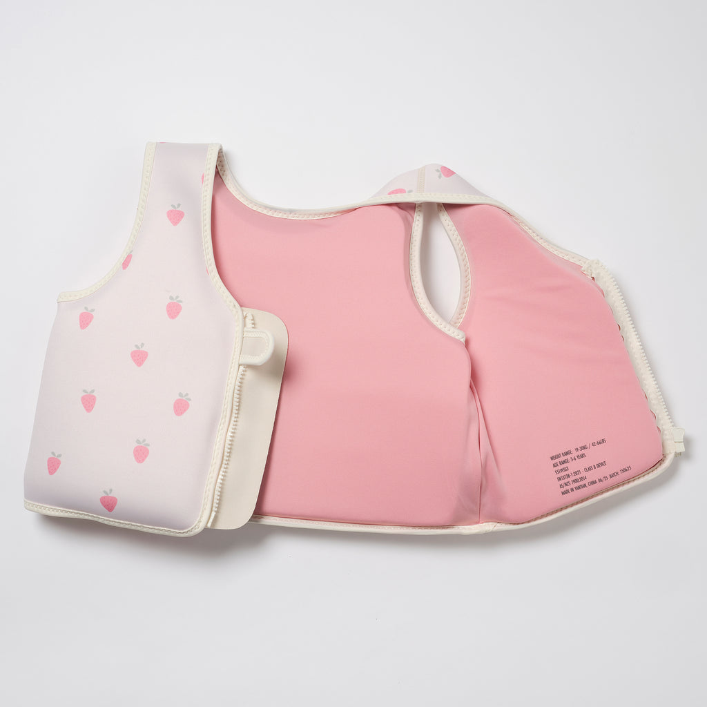 Chaleco de natación infantil 3-6 años Strawberry Sun