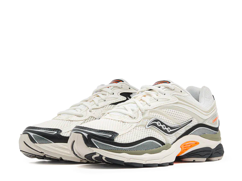 Saucony Progrid Omni 9 White Tumeric - White;Orange