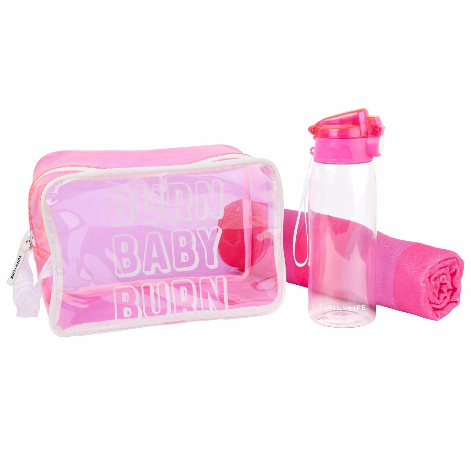 Kit de playa - Rosa neón
