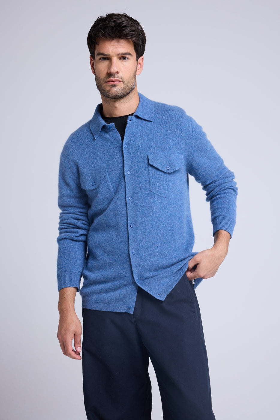 Sacha Shirt - Denim Blue