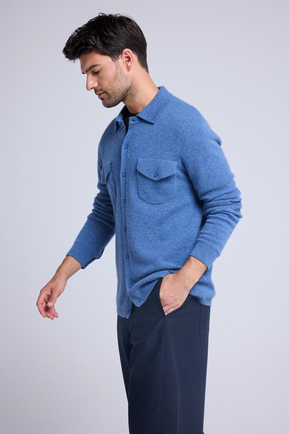 Sacha Shirt - Denim Blue