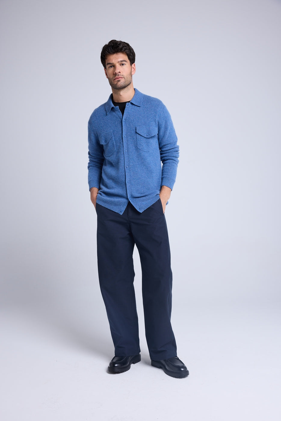 Sacha Shirt - Denim Blue