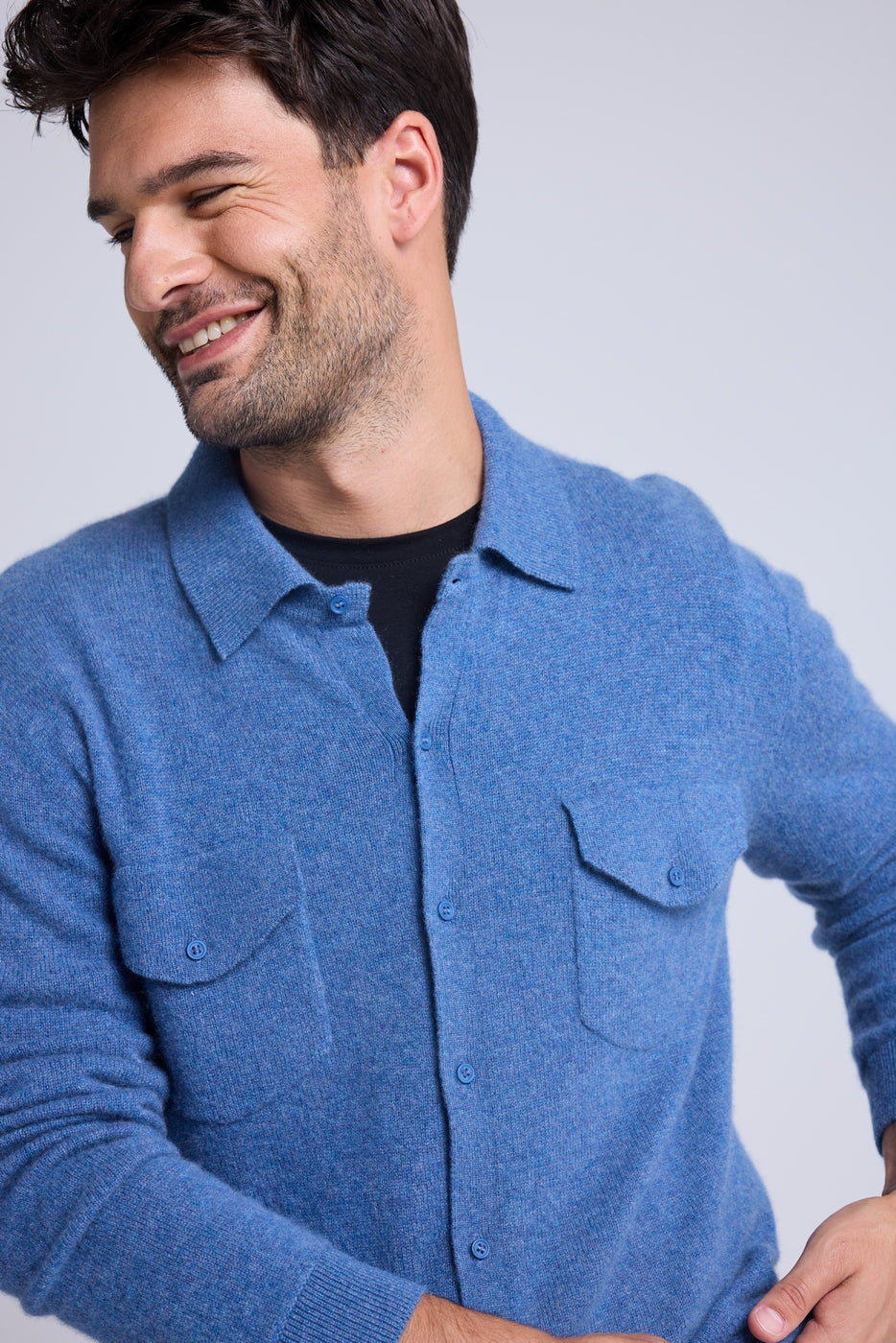 Sacha Shirt - Denim Blue