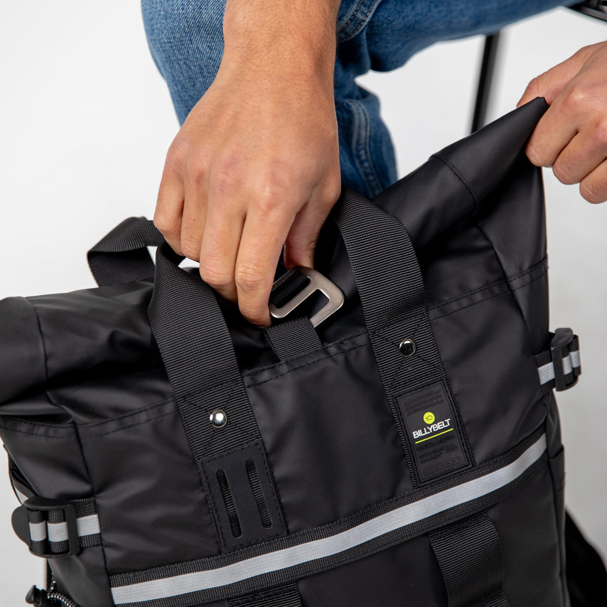Mochila Impermeable Roll-Top - Negro Impermeable