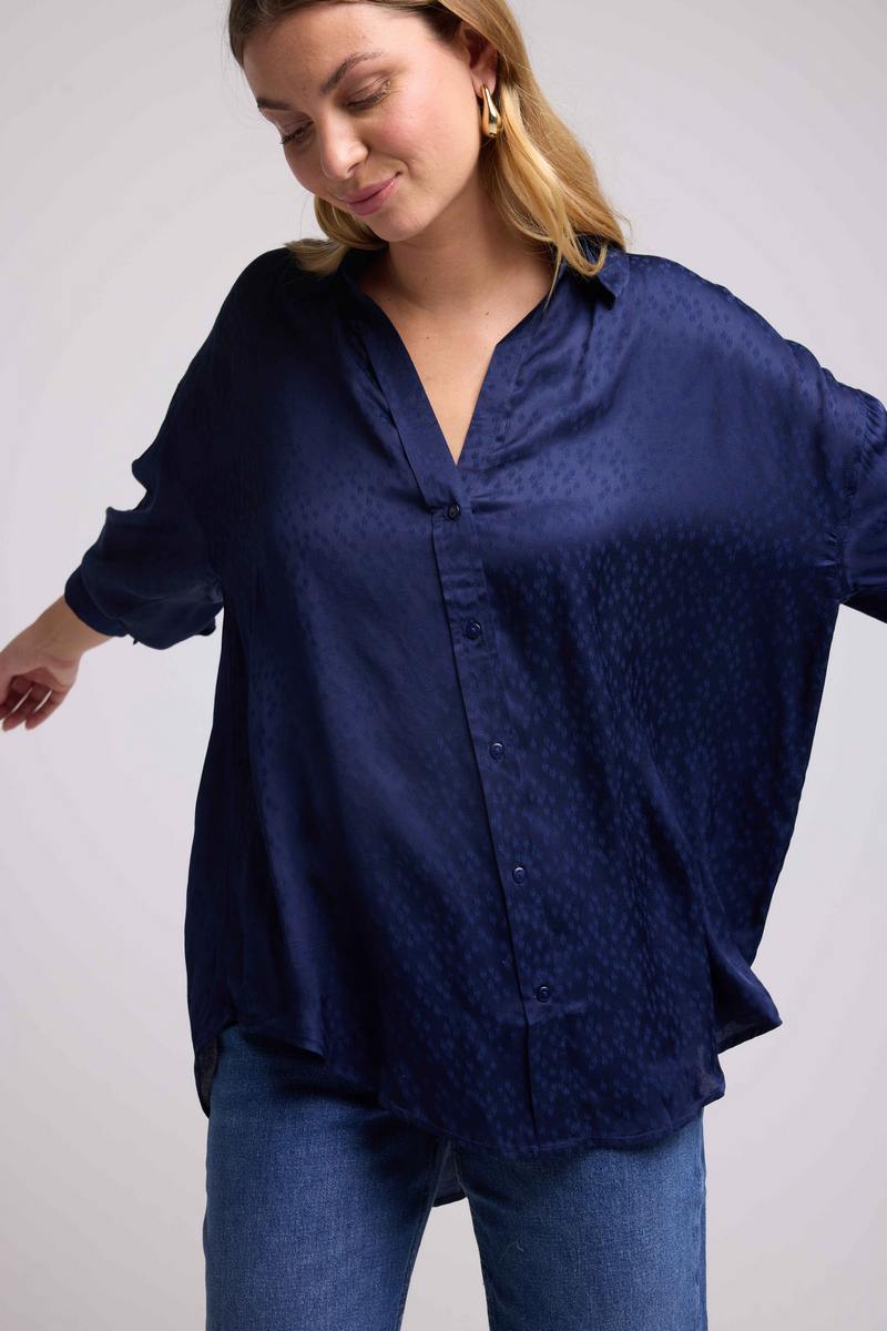 Blouse - Bleu Marine