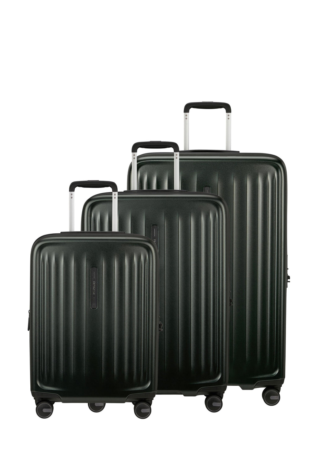 Set De 3 Valises Fyrm - Vert Foncé