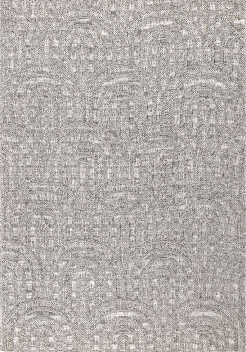 Indoor and outdoor rug SANTORINI 985 GRAY: SAN985GRI Nazar rugs