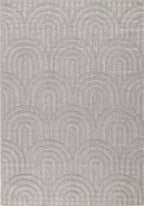Indoor and outdoor rug SANTORINI 985 GRAY: SAN985GRI Nazar rugs