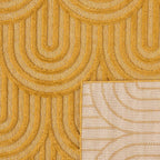 Santorini - Alfombra Interior/Exterior - Polipropileno - Amarillo
