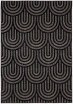 Santorini - Indoor/Outdoor Rug - Polypropylene - Black