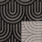 Santorini - Indoor/Outdoor Rug - Polypropylene - Black