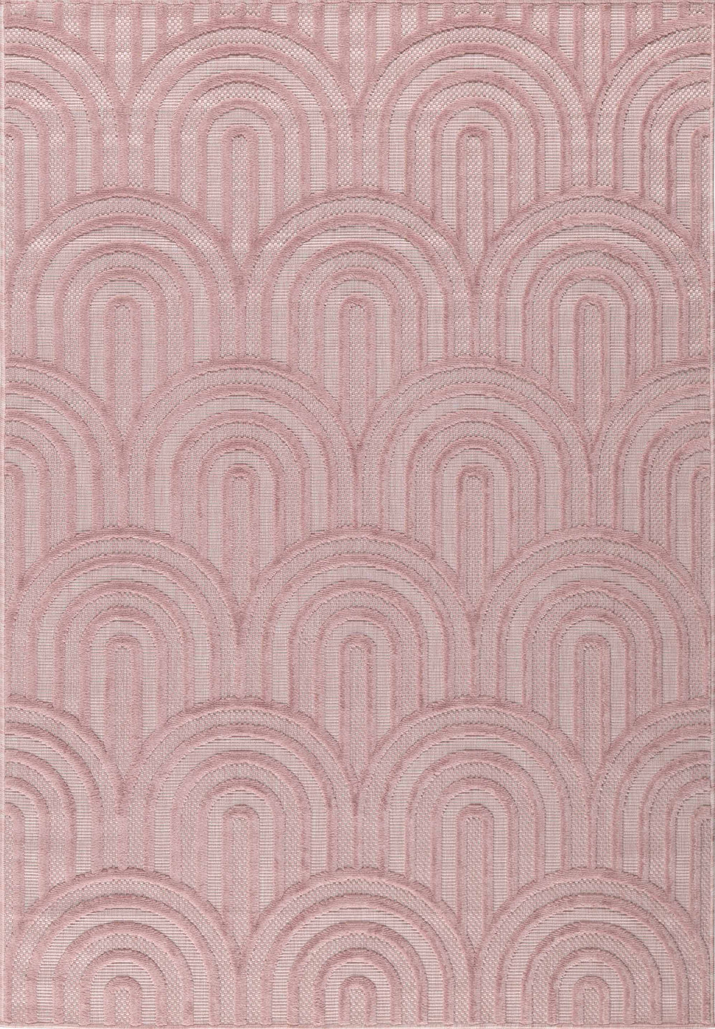Indoor and outdoor rug SANTORINI 985 PINK: SAN985ROS Nazar rugs