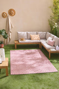 Indoor and outdoor rug SANTORINI 985 PINK: SAN985ROS Nazar rugs