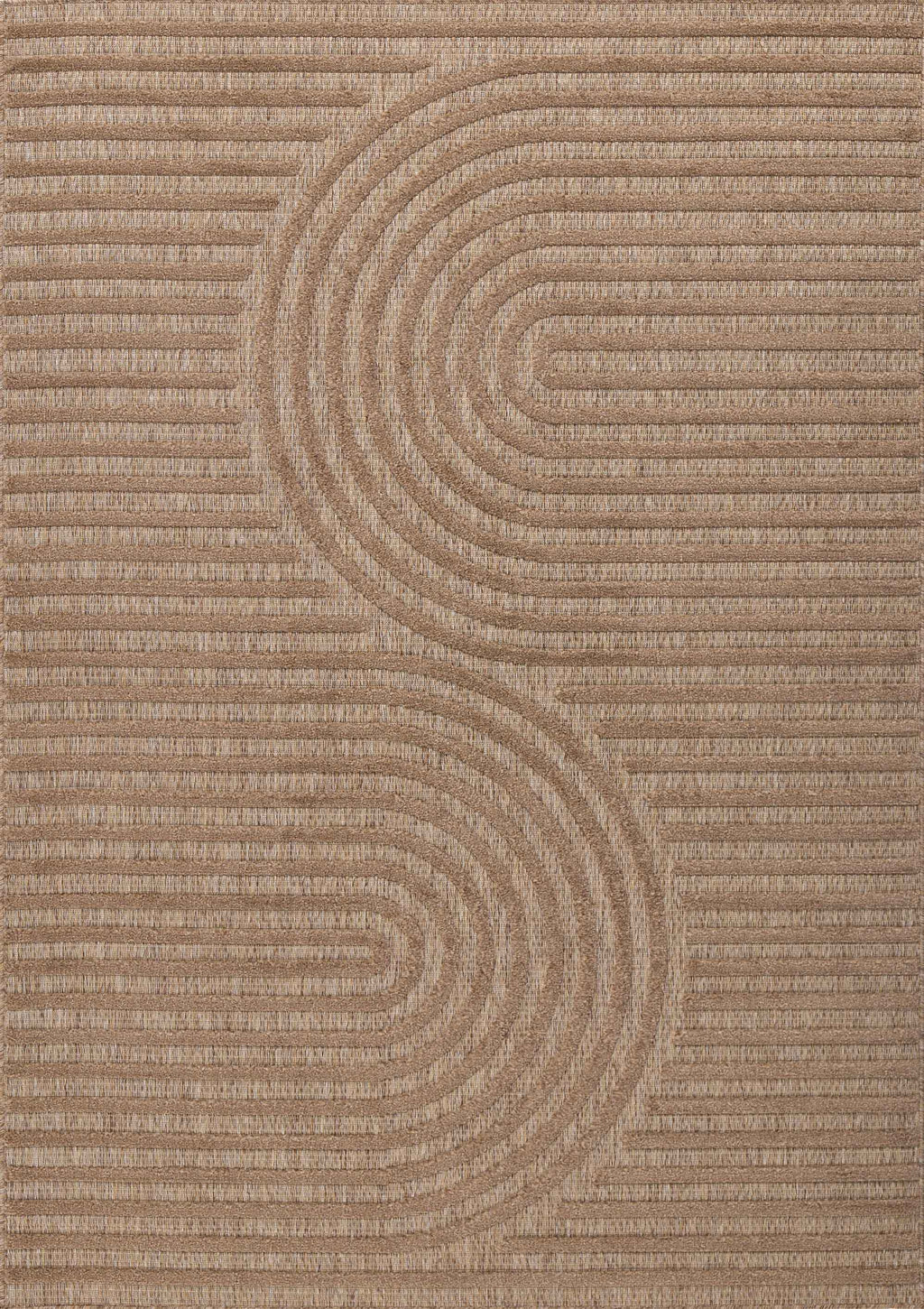 Indoor and outdoor rug SANTORINI 986 BEIGE: SAN986BEI Nazar rugs