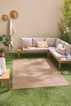 Indoor and outdoor rug SANTORINI 986 BEIGE: SAN986BEI Nazar rugs