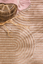 Indoor and outdoor rug SANTORINI 986 BEIGE: SAN986BEI Nazar rugs
