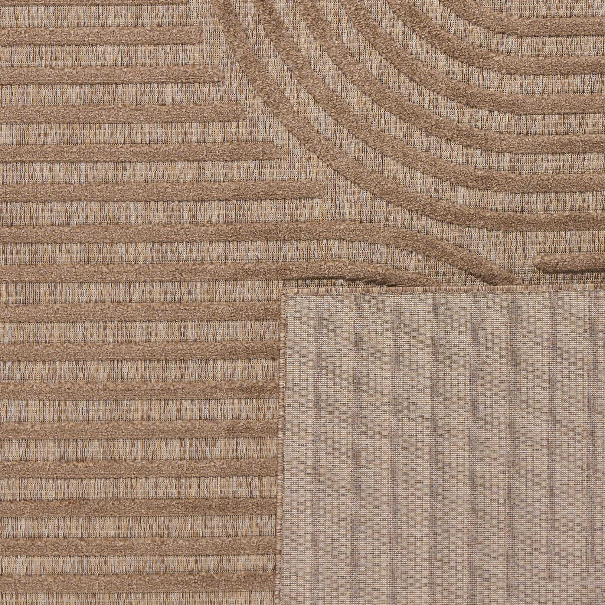 Indoor and outdoor rug SANTORINI 986 BEIGE: SAN986BEI Nazar rugs