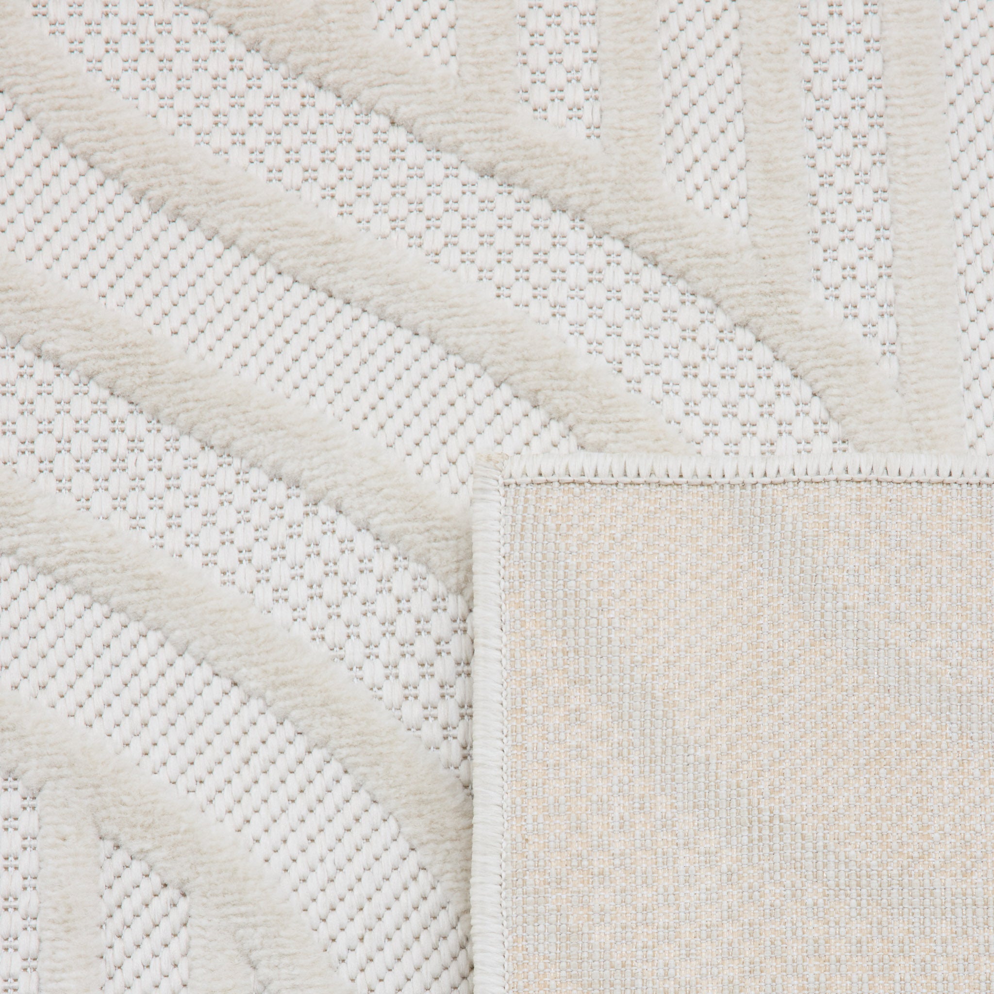 White graphic rug: SAN989BLA Nazar rugs