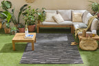 Patterned indoor and outdoor rugs Black: SAN990NOI Nazar rugs
